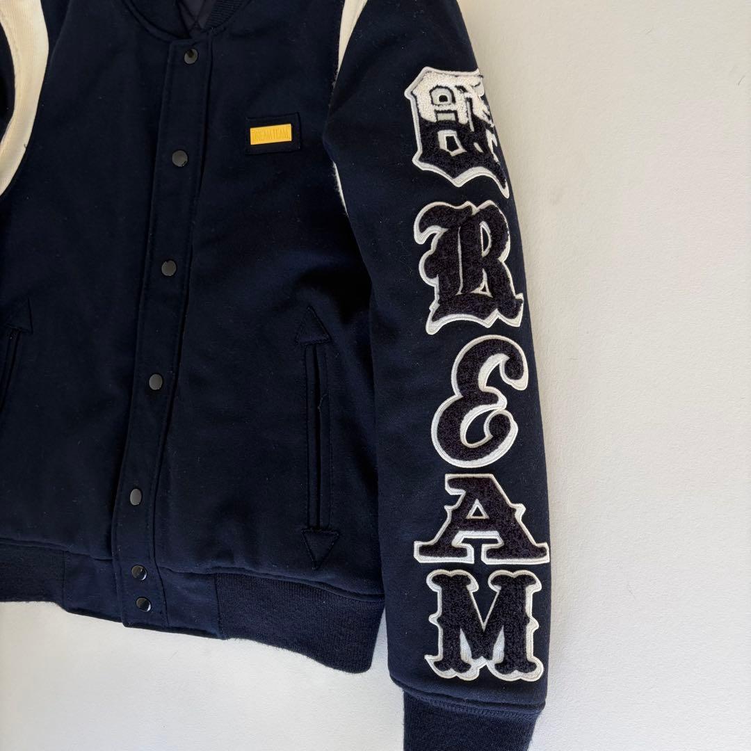 DREAMTEAM ドリームチーム スタジャン ワッペン 刺繍 バックデザイン