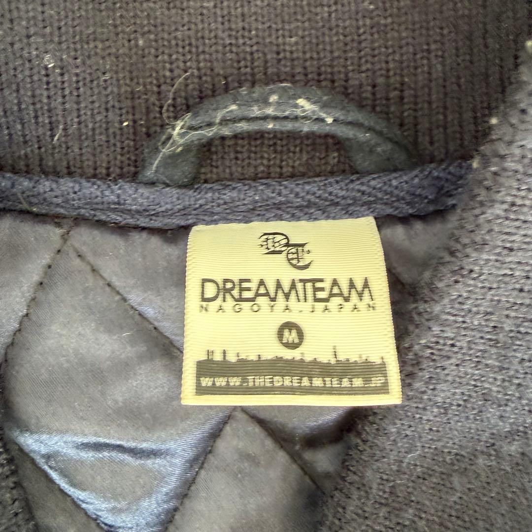 DREAMTEAM ドリームチーム スタジャン ワッペン 刺繍 バックデザイン