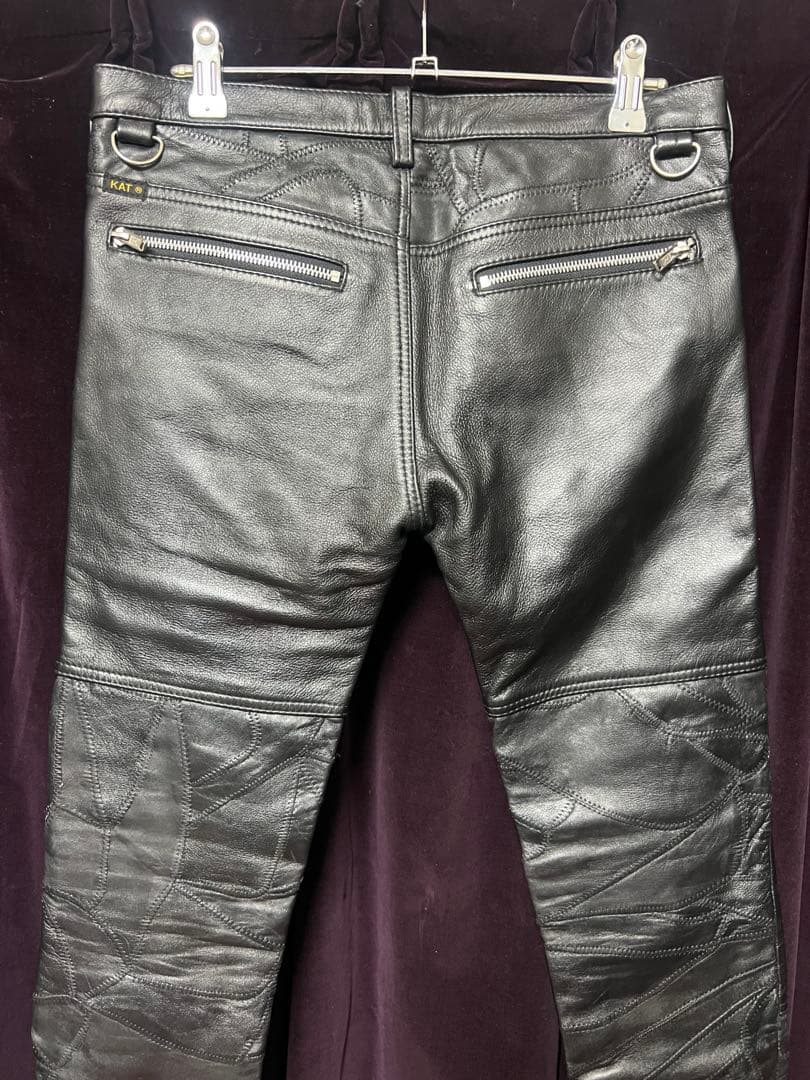 Keith and Thomas×Advantage Cycle レザーパンツ