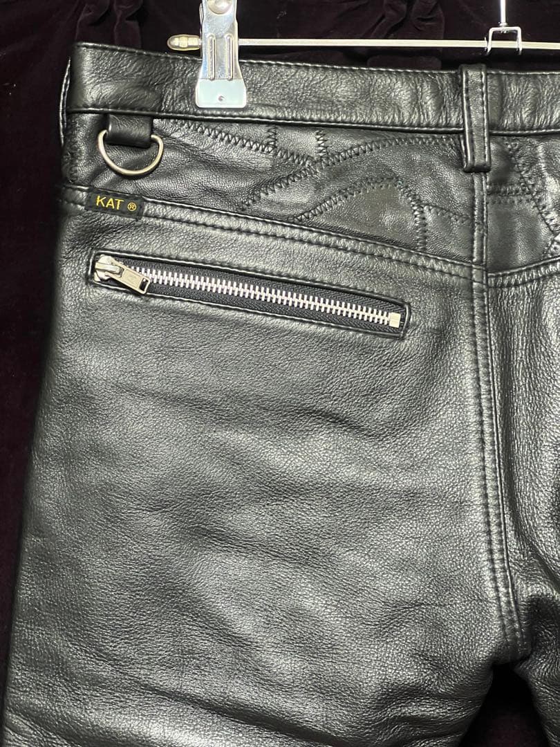 Keith and Thomas×Advantage Cycle レザーパンツ