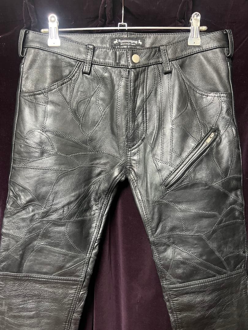 Keith and Thomas×Advantage Cycle レザーパンツ