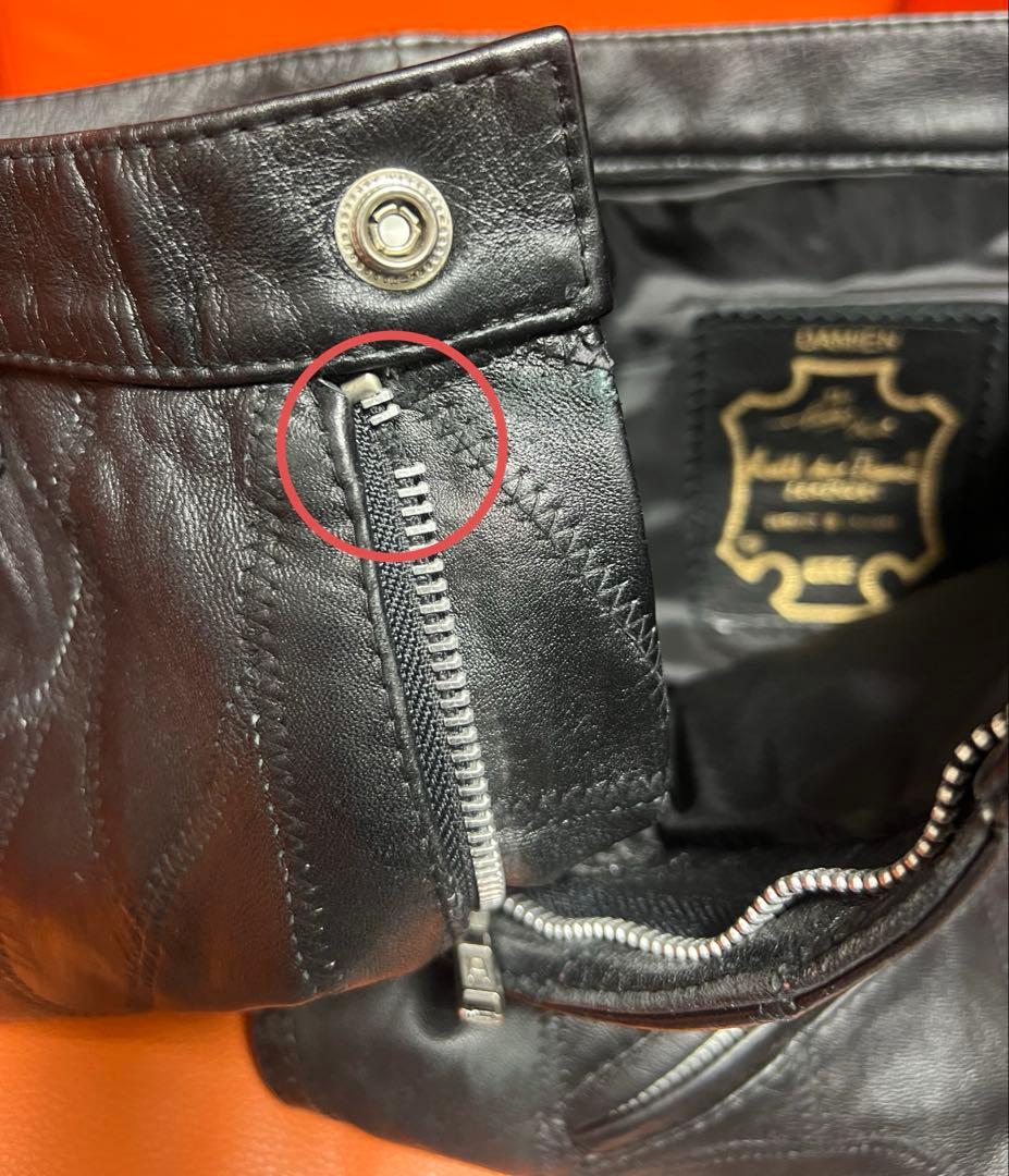 Keith and Thomas×Advantage Cycle レザーパンツ