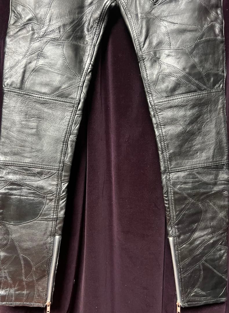 Keith and Thomas×Advantage Cycle レザーパンツ