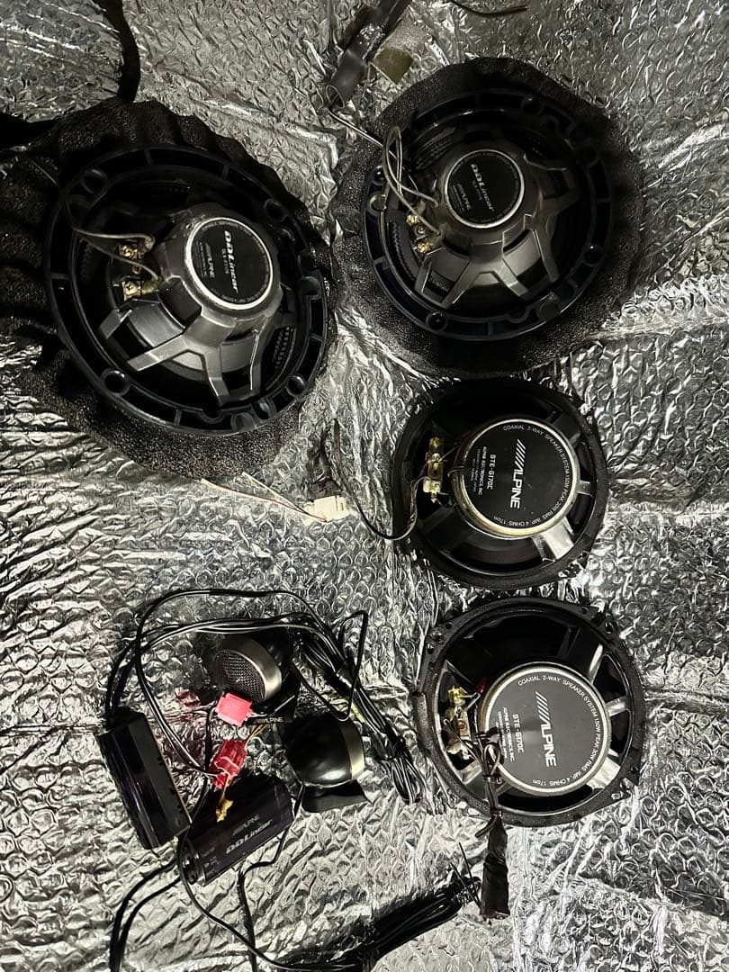 ALPINE DLX-F171S 2ウェイスピーカー 160W