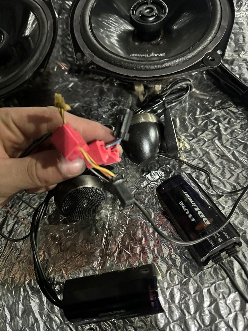 ALPINE DLX-F171S 2ウェイスピーカー 160W