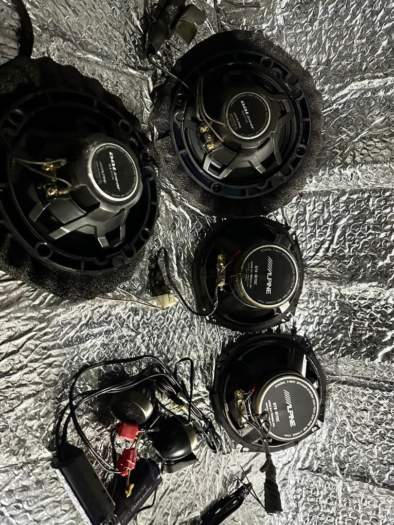 ALPINE DLX-F171S 2ウェイスピーカー 160W