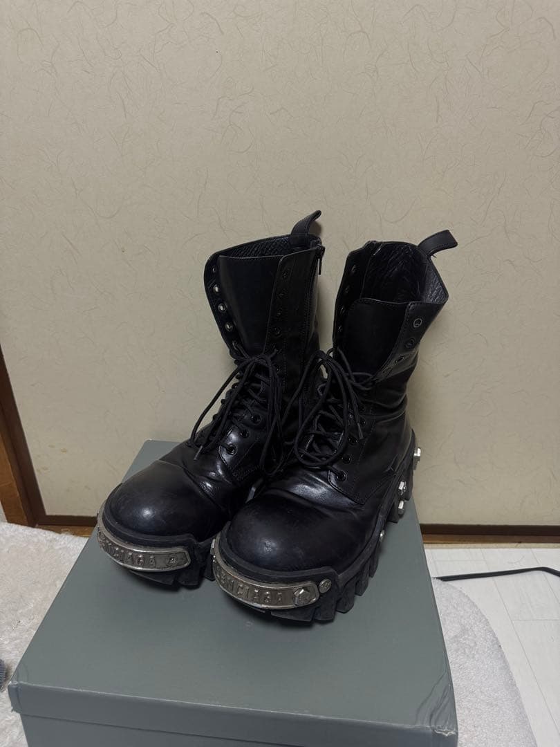 正規品　BALENCIAGA BULLDOZER レースアップブーツ　42