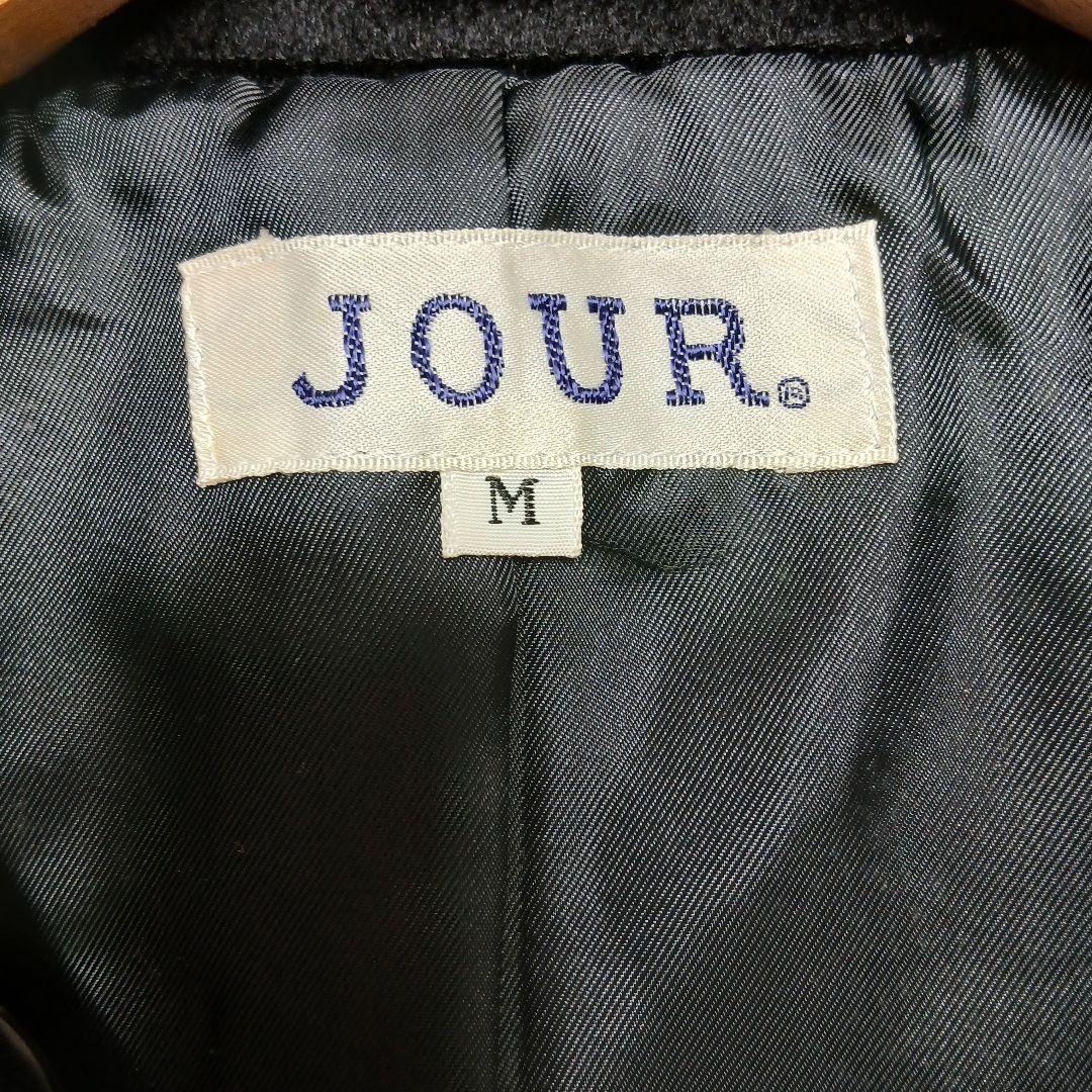 極美品　ジュール　ロングコート　ベルト付き　日本製カシミヤ100％　黒　Mサイズ