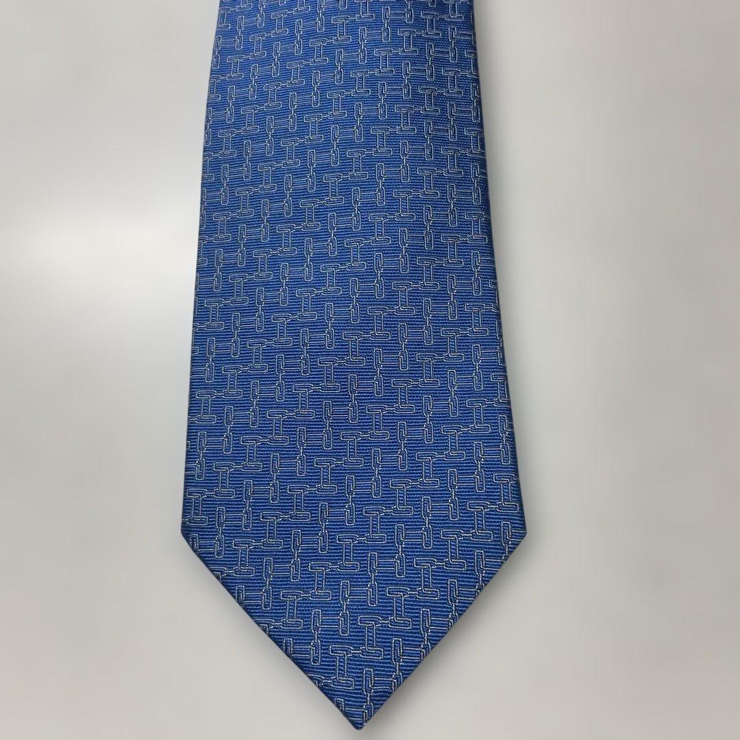 【HERMES】エルメス H柄ネクタイ