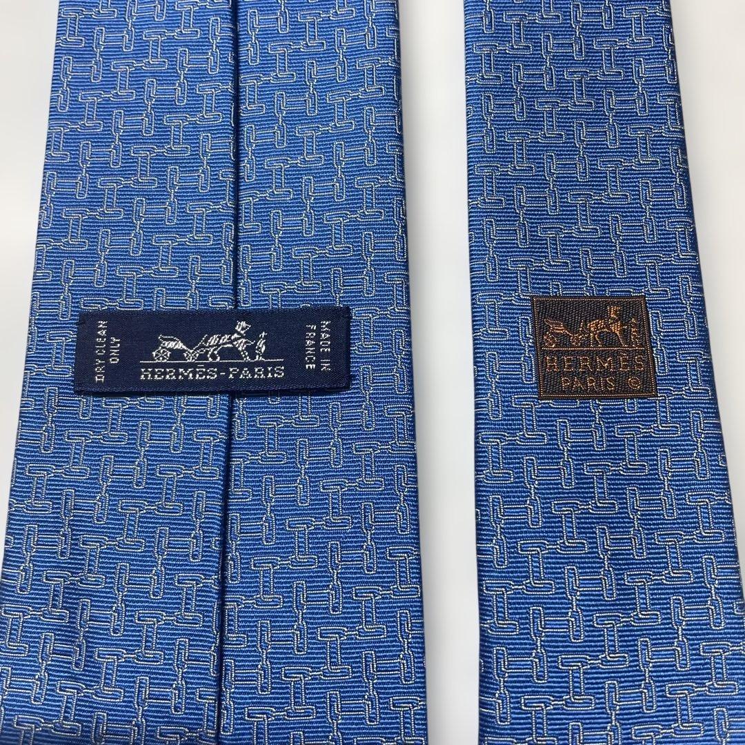 【HERMES】エルメス H柄ネクタイ
