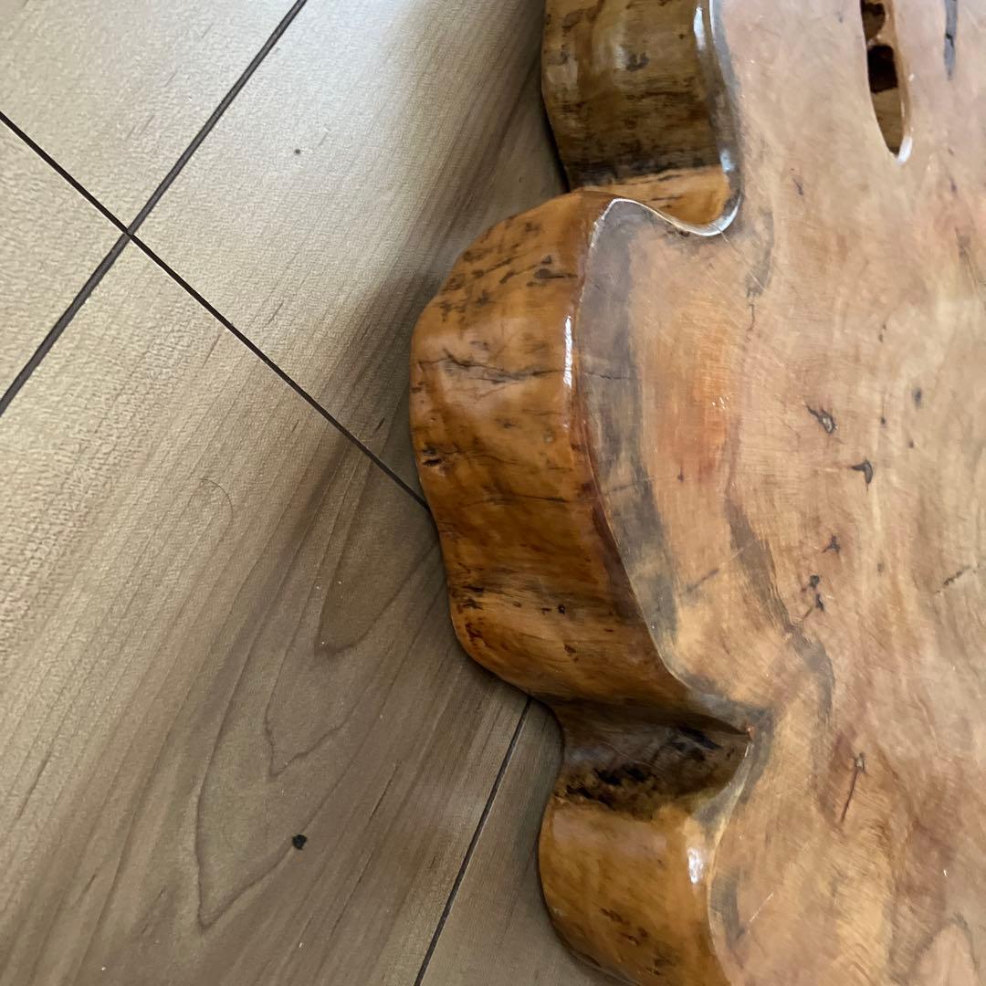 ナチュラルウッド　一枚板　アンティーク　花台