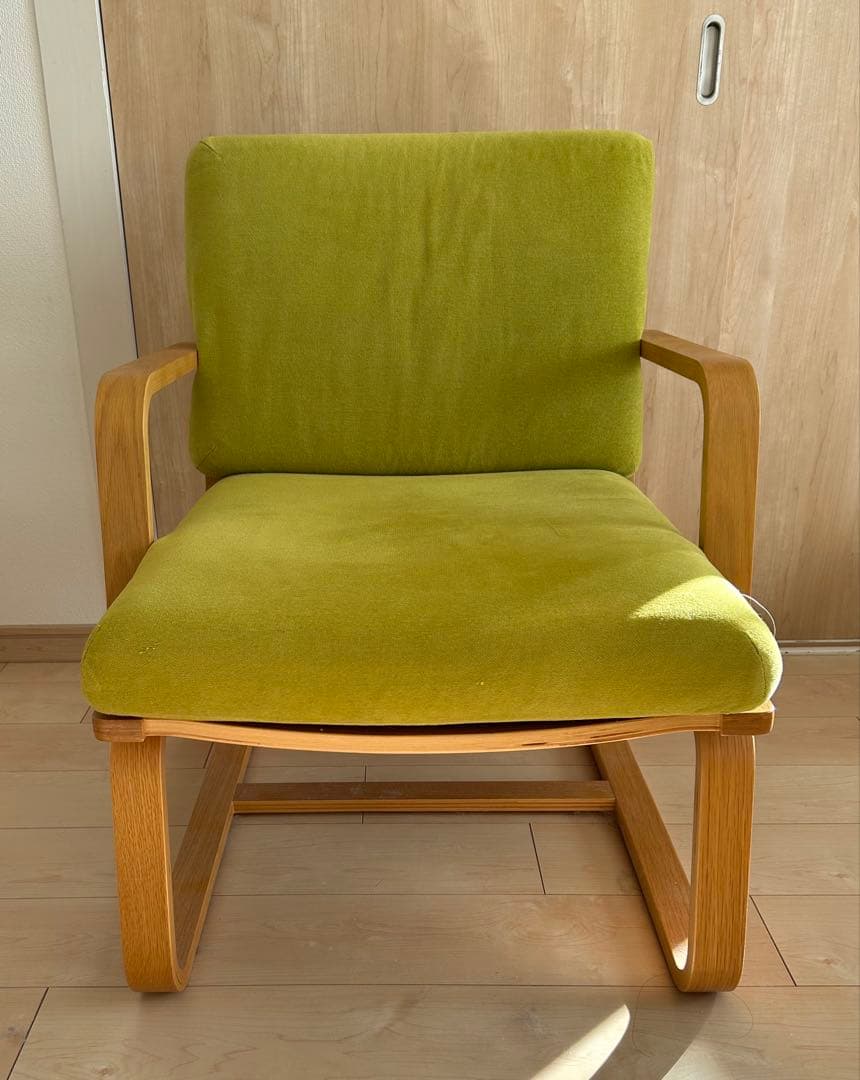 無印　リビングでもダイニングでもつかえるソファチェア