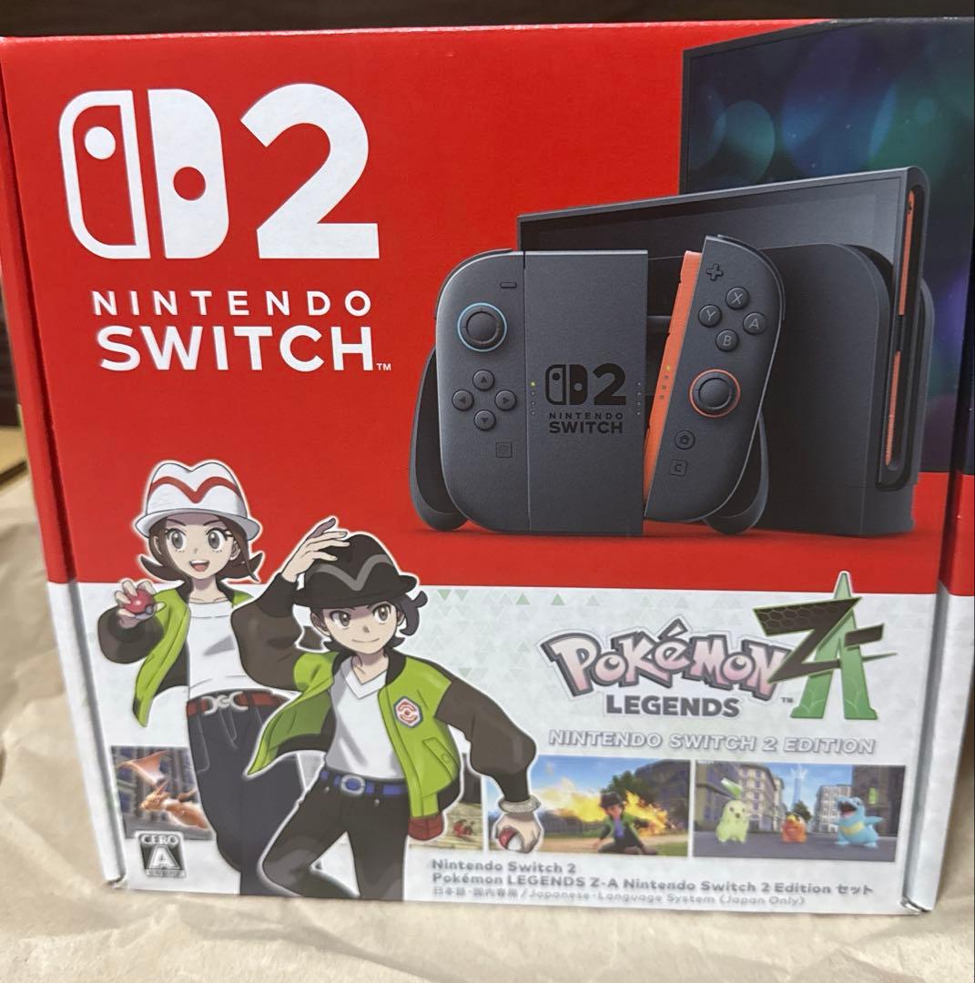 Nintendo Switch 2 任天堂　ポケモン zaエディション