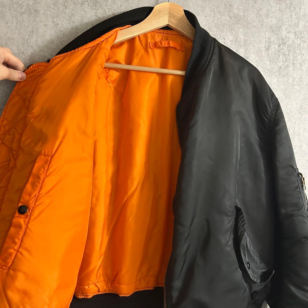90s usa製　ALPHA MA1 ブラック　XL