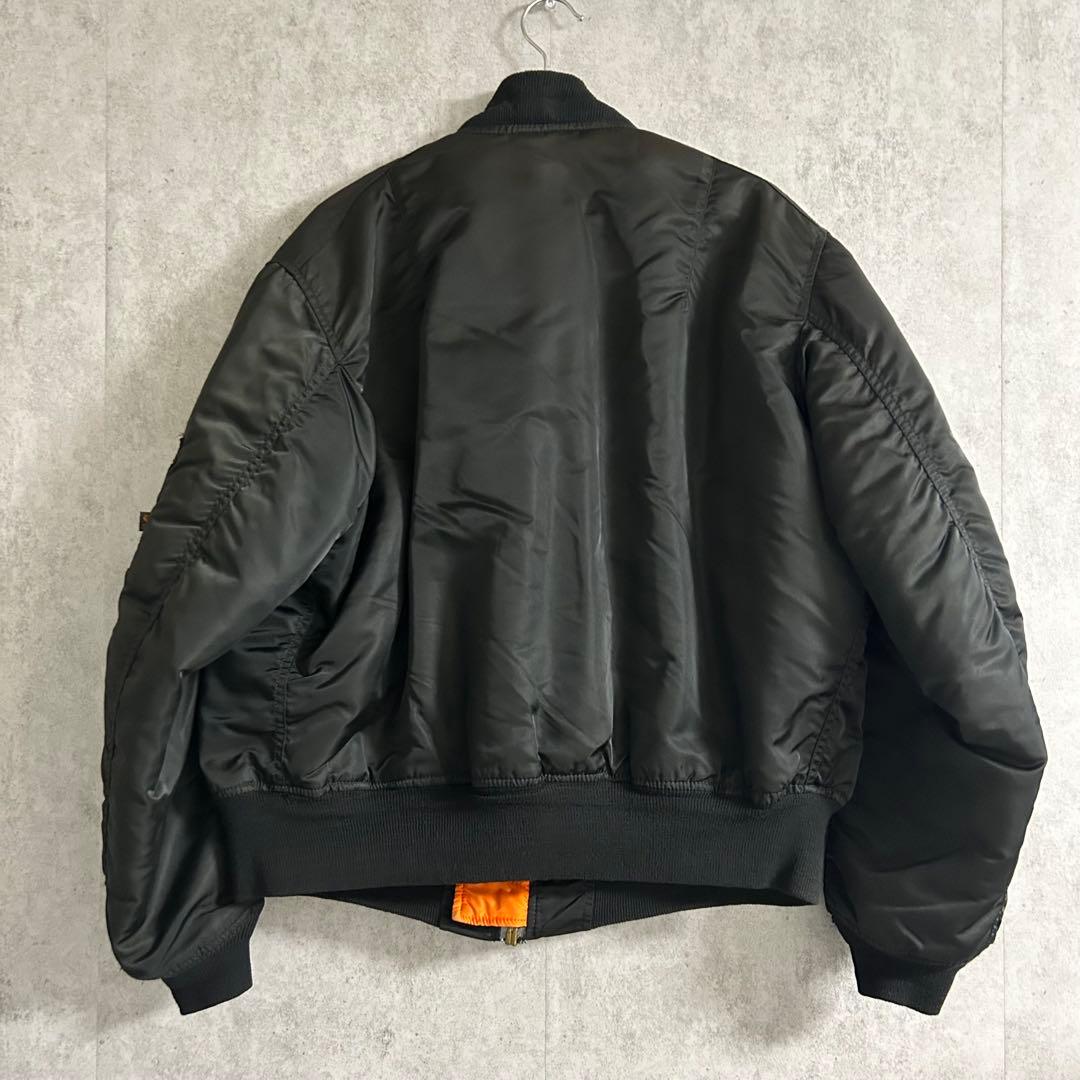 90s usa製　ALPHA MA1 ブラック　XL