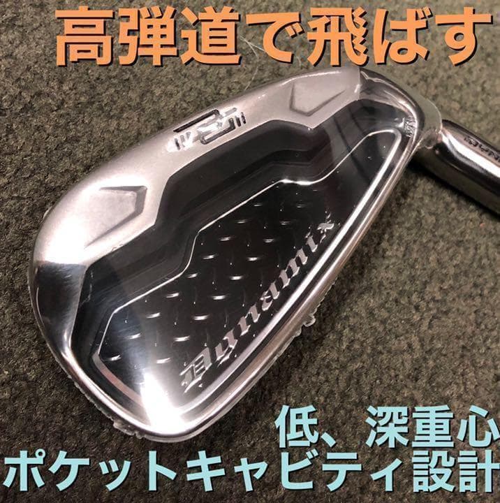 ☆ヘッド単品6個セット☆強反発であの頃の飛びが復活！★ ダイナミクス アイアン