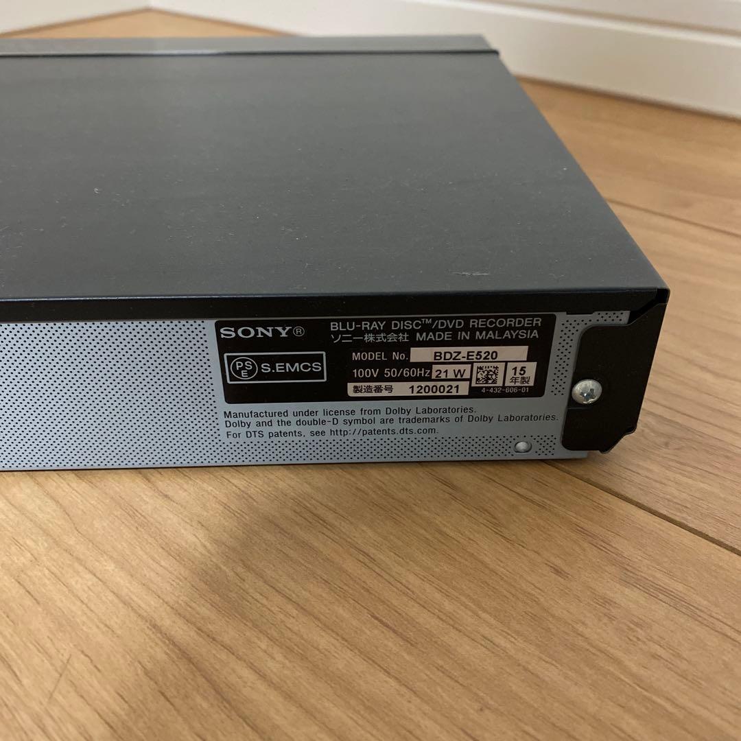 SONY BDZ-E520 500GB ブルーレイレコーダー 動作品