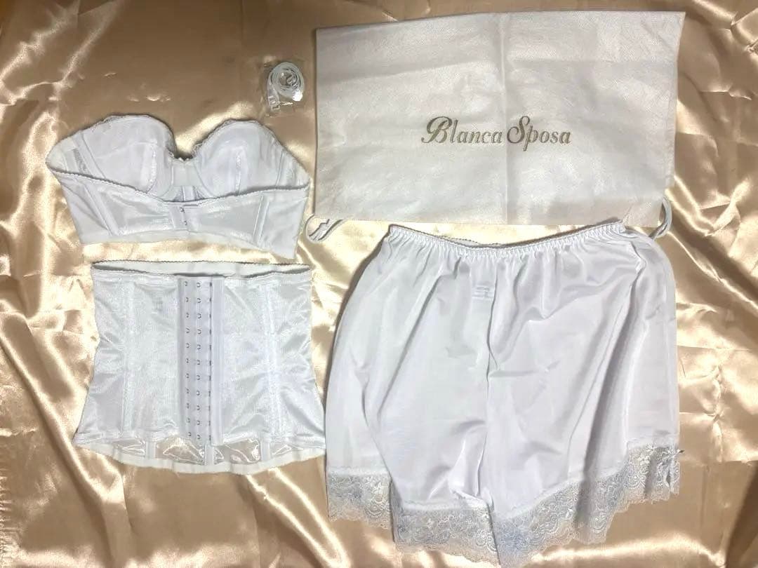 ブライダルインナーセットB65 新婦　挙式　披露宴　ドレス　ペチコート