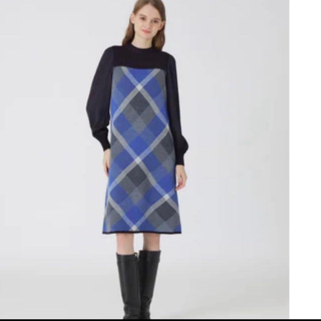 新品　タグ付き　バーバリーブルーレーベル　ワンピース　36 値下げ不可