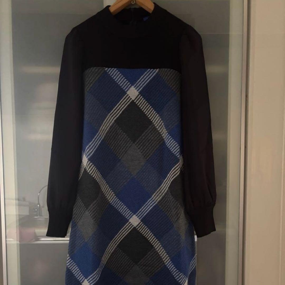 新品　タグ付き　バーバリーブルーレーベル　ワンピース　36 値下げ不可