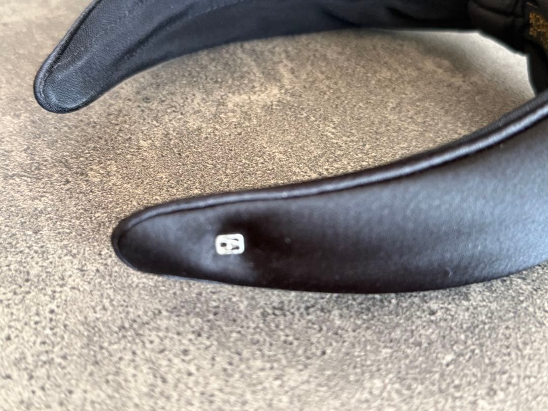 ALEXANDRE DE PARIS リボンヘアバンド 黒