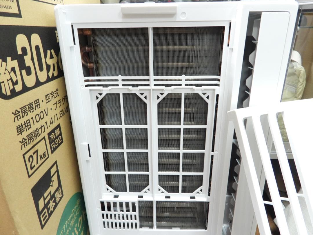 コロナCORONA窓用ク－ラーCW-1623R 冷房エアコン2023年式状態良好