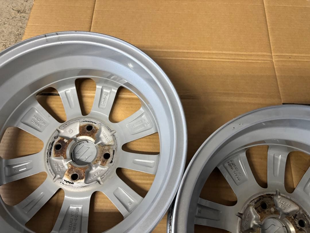 エブリィワゴンDA17W 純正アルミホイール　4本