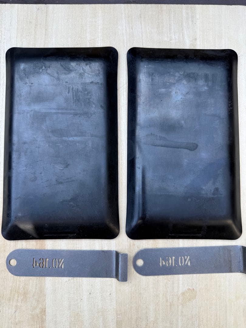 【廃盤レア】NO.164 ヒロシ鉄板 4.5mm厚ケース＆リフター付1枚