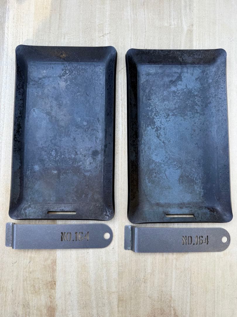 【廃盤レア】NO.164 ヒロシ鉄板 4.5mm厚ケース＆リフター付1枚