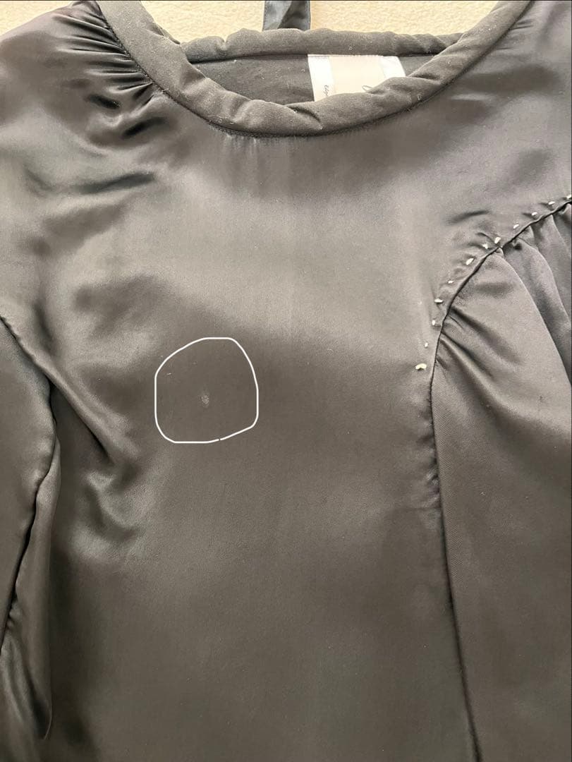 アンダーカバー　黒ワンピース