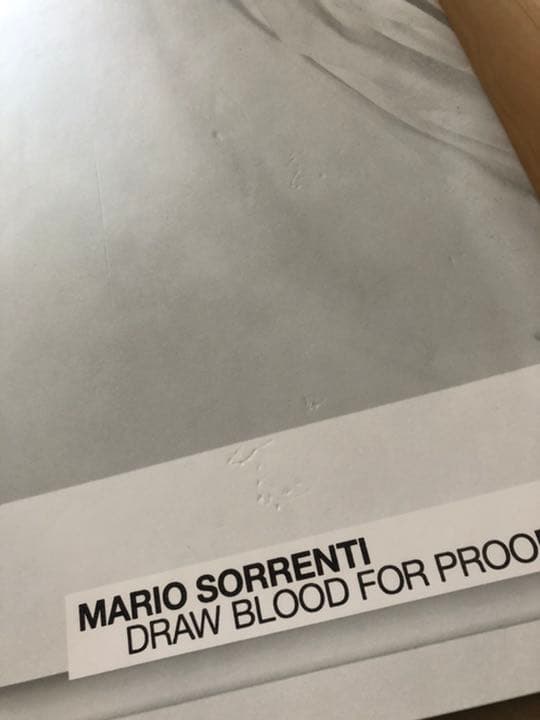 希少 マリオ・ソレンティ Draw Blood for Proof