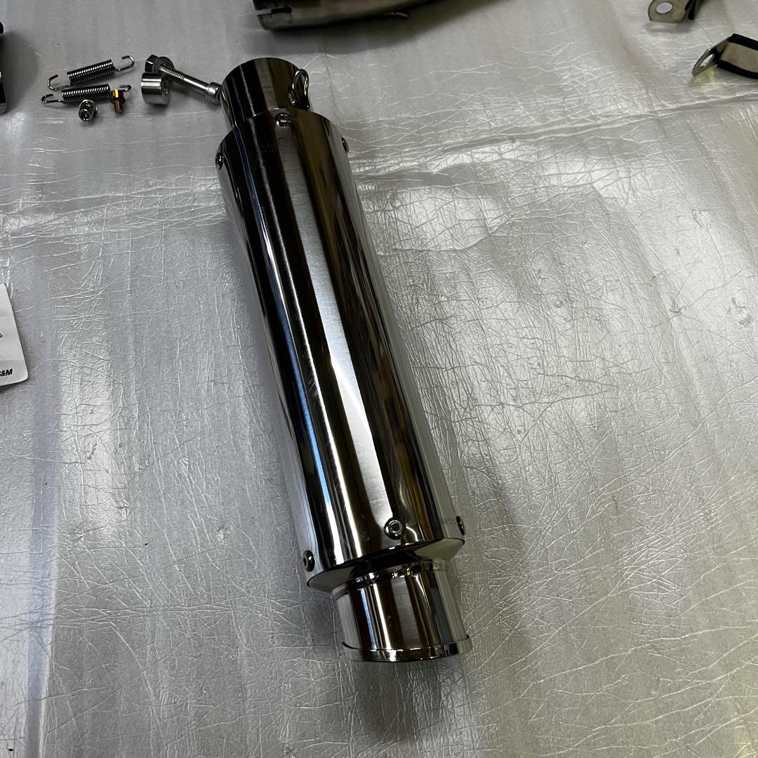 Z900RS ワンズ管 スラッシュカット スリップオンマフラー ステンレス