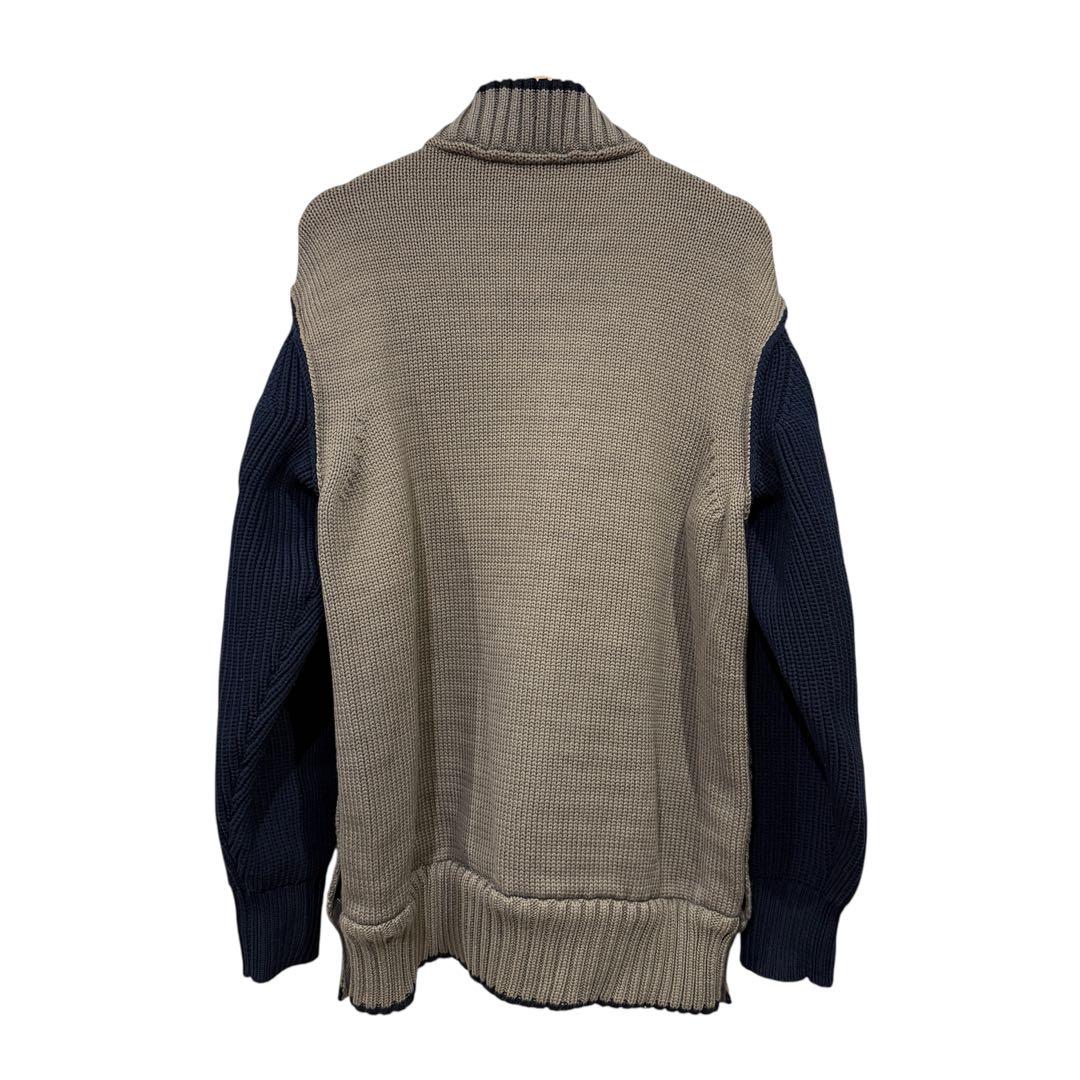 sacai × Eric Haze ニットブルゾン