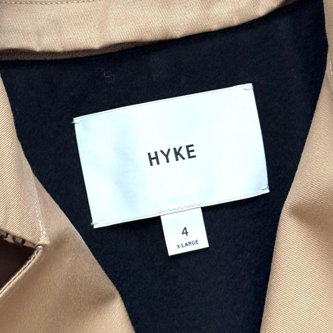 22年モデル HYKE ハイク トレンチコート ベルト ライナー付き ベージュ