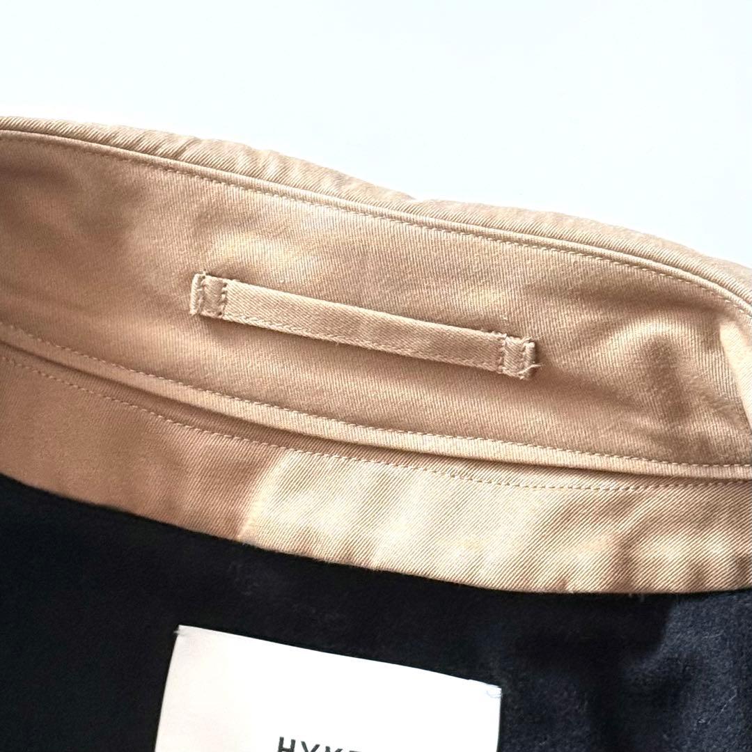 22年モデル HYKE ハイク トレンチコート ベルト ライナー付き ベージュ