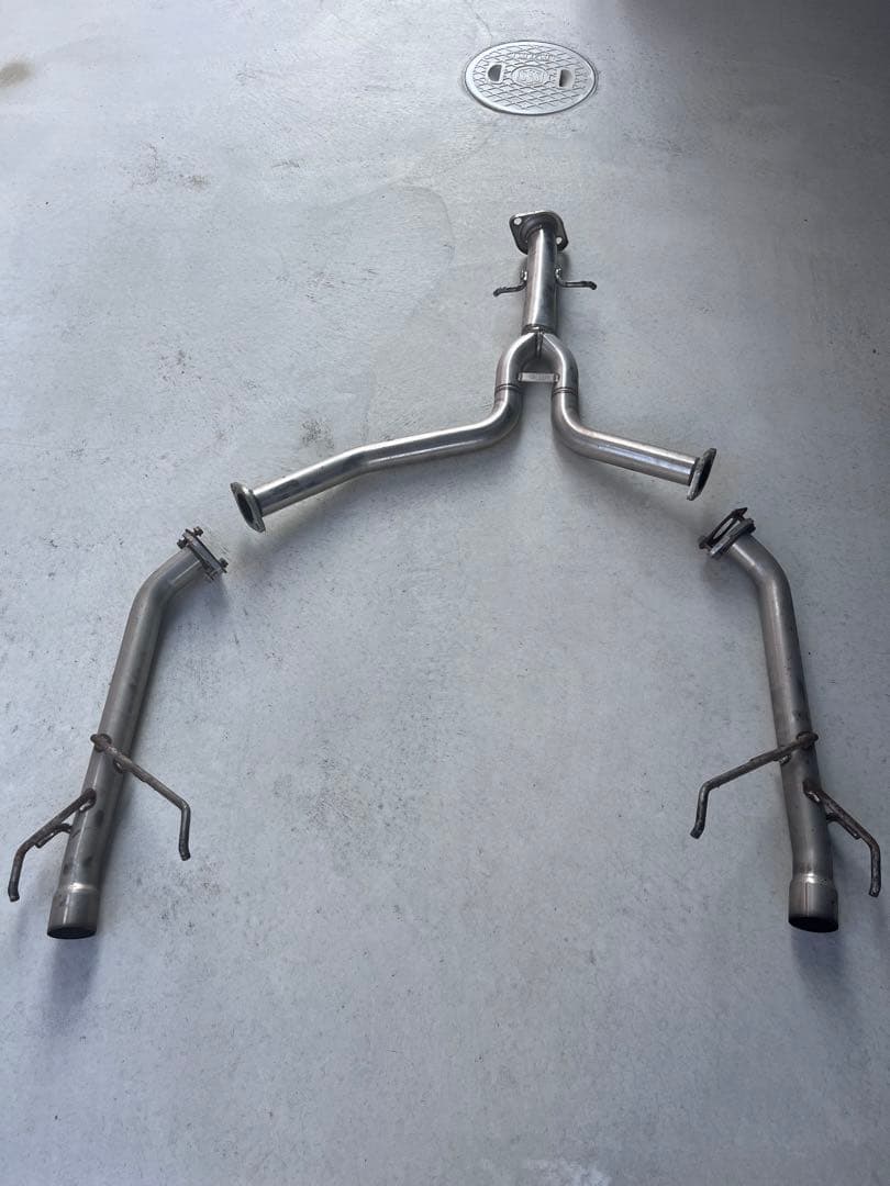 grs200 クラウン リアピースストレートマフラー