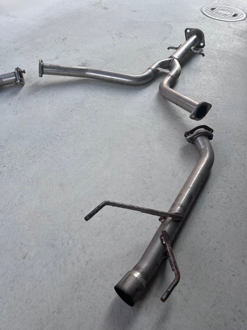 grs200 クラウン リアピースストレートマフラー