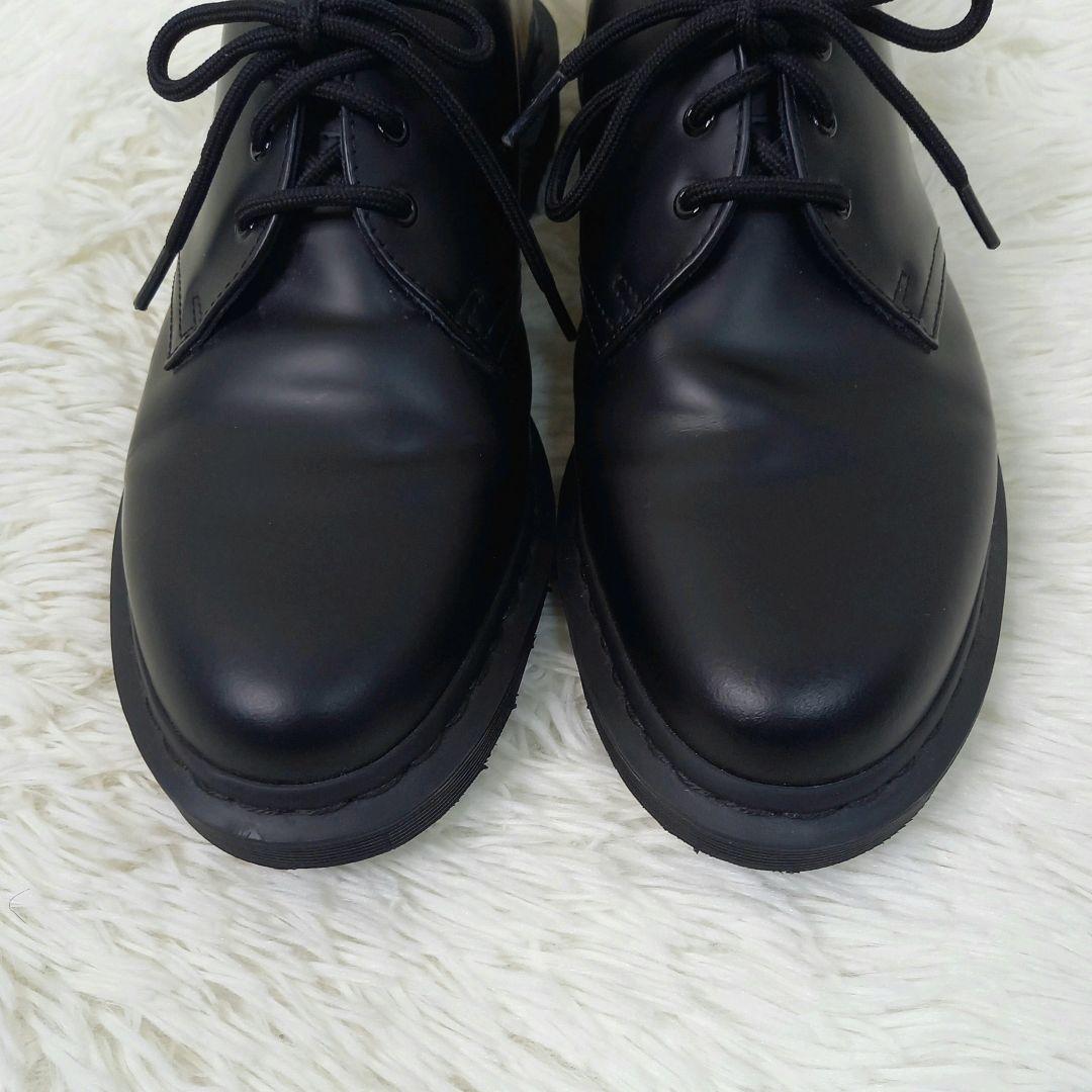 未使用級✨ドクターマーチン 3ホールシューズ MONO 14345 黒 28cm