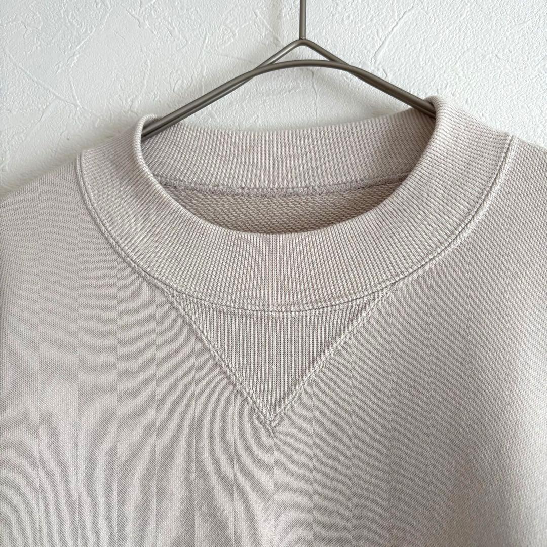 25SS 美品 マメクロゴウチ コード刺繍 スウェット トレーナー L