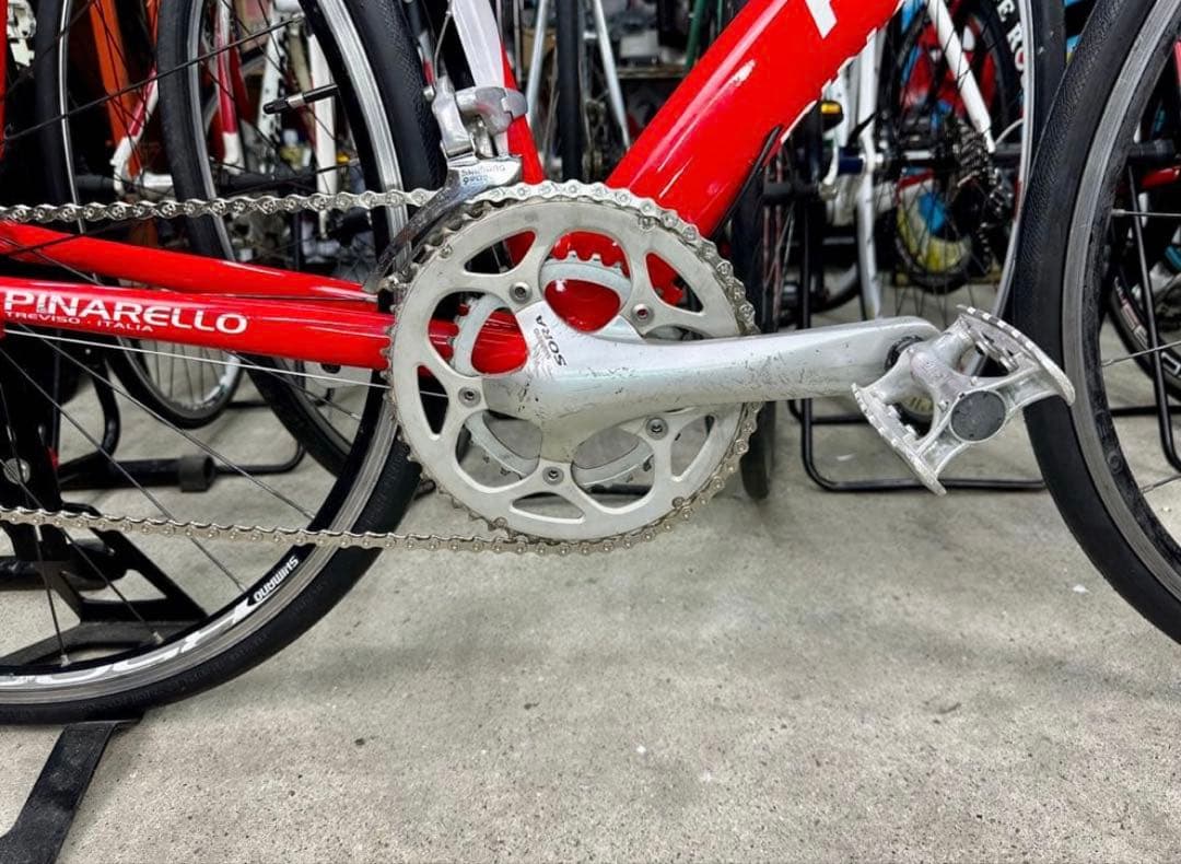 PINARELLO クロスバイク レッド/ホワイト