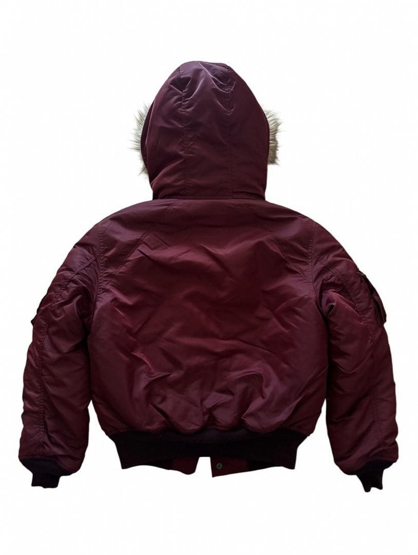 ALPHA INDUSTRIES N-2B XL バーガンディ 90s