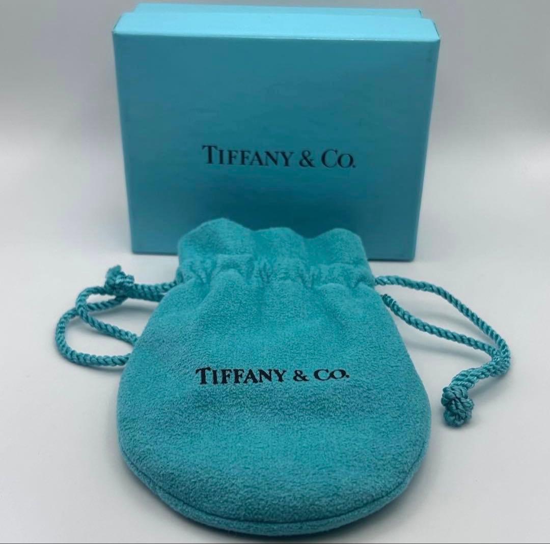 【極美品】ティファニー バングル フックアイ コンビ 925 750