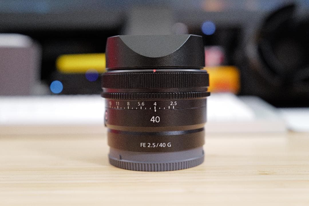 【美品】SONY FE40mm F2.5G SEL40F25G +フード