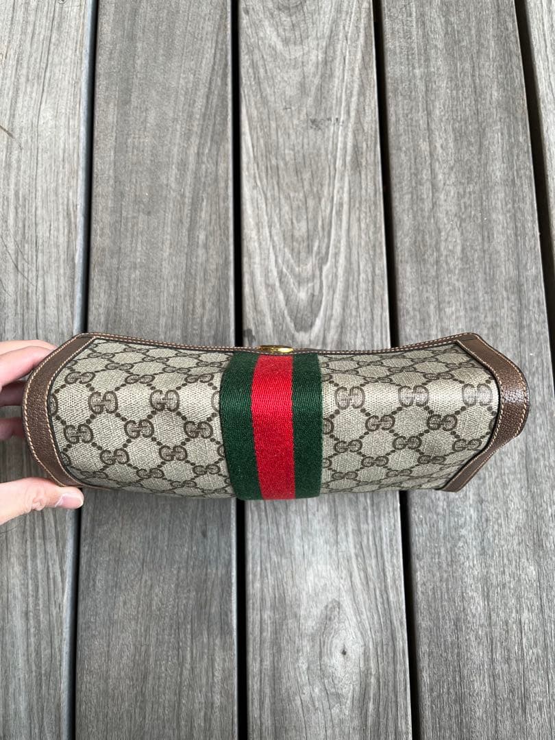 old GUCCI シェリーライン ハンドバッグ