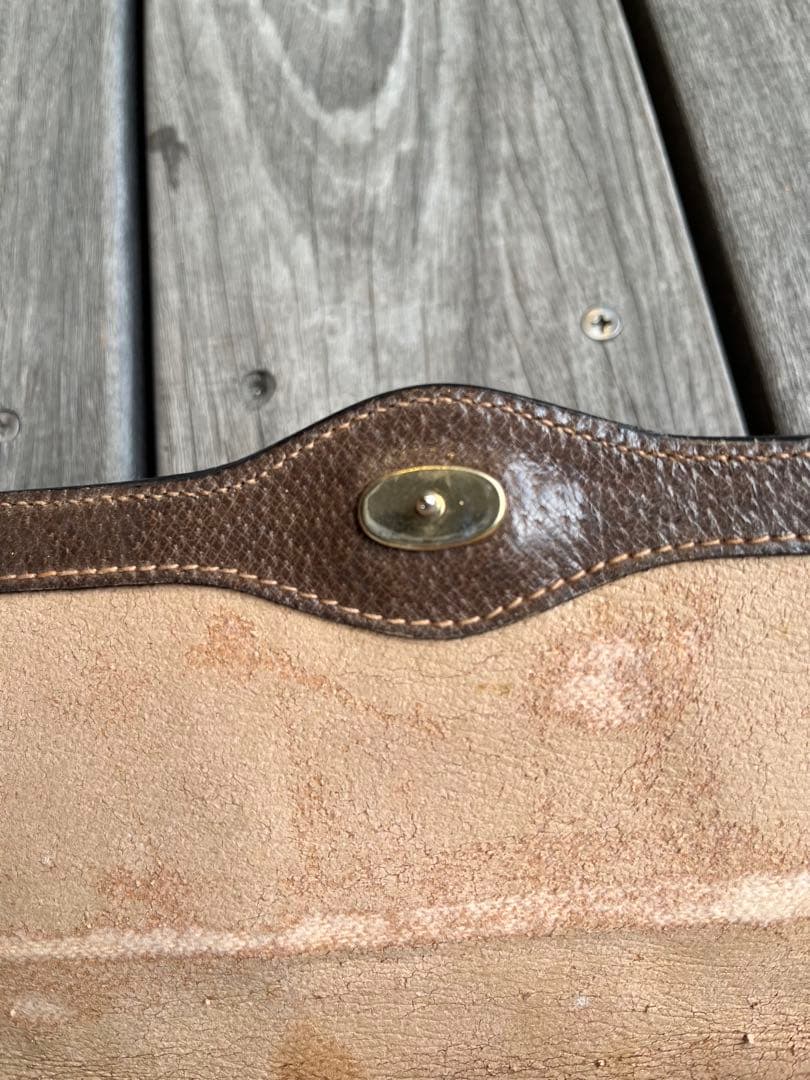 old GUCCI シェリーライン ハンドバッグ