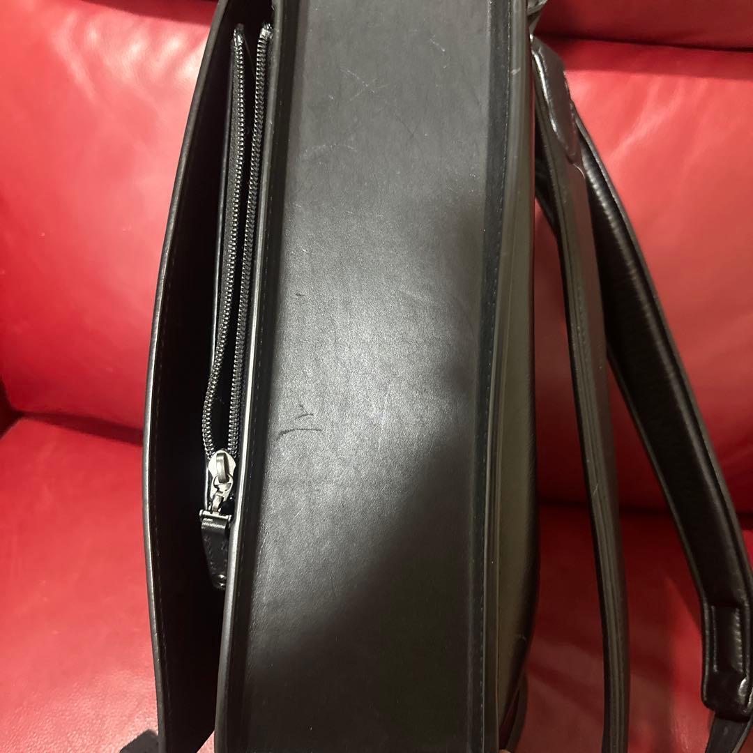 吉田カバン黒 革 ビジネスリュック