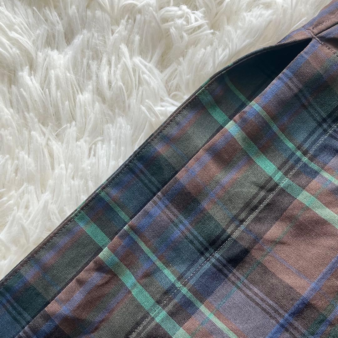 AURALEE スーパーライトウール チェックワンピース オーラリー 1