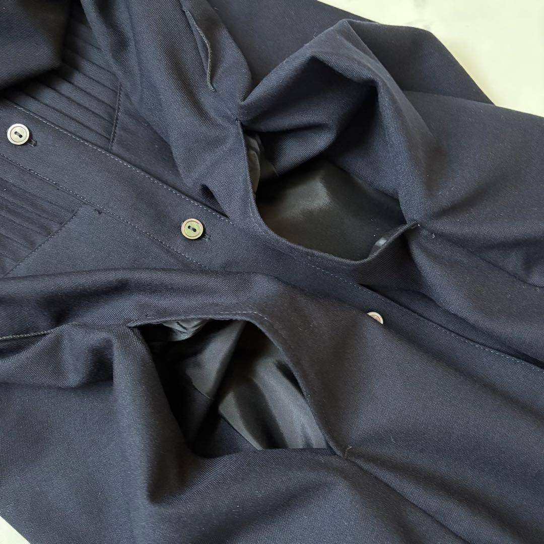 23区 CLASSY. 洗えるウールストレッチツイル ピンタック ワンピース