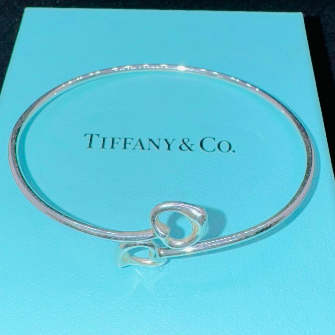 ティファニー エルサ・ペレッティ オープンハート バングル SV925
