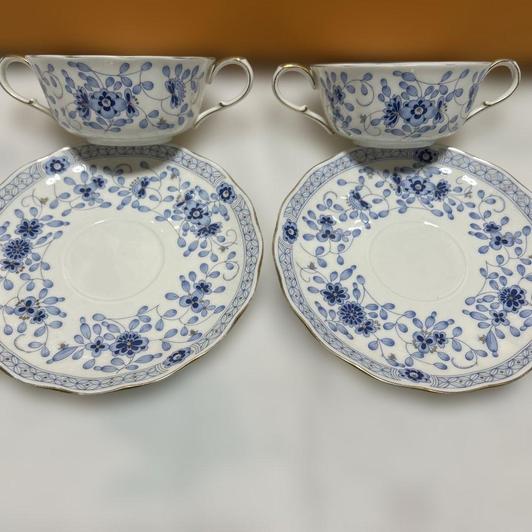 ナルミ　ミラノ食器14点セット　プレート　カップ&ソーサー　まとめ売り